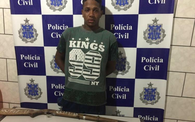 Manoel Pires foi autuado em flagrante e segue à disposição da Justiça (Foto: Divulgação | Polícia Civil)