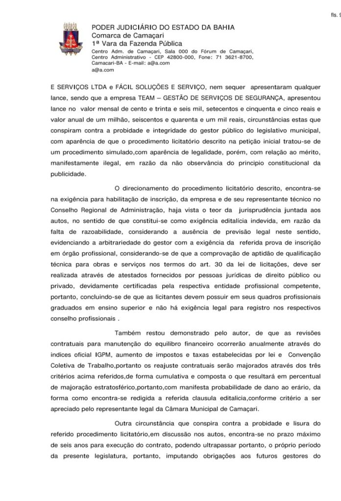 Decisão judicial