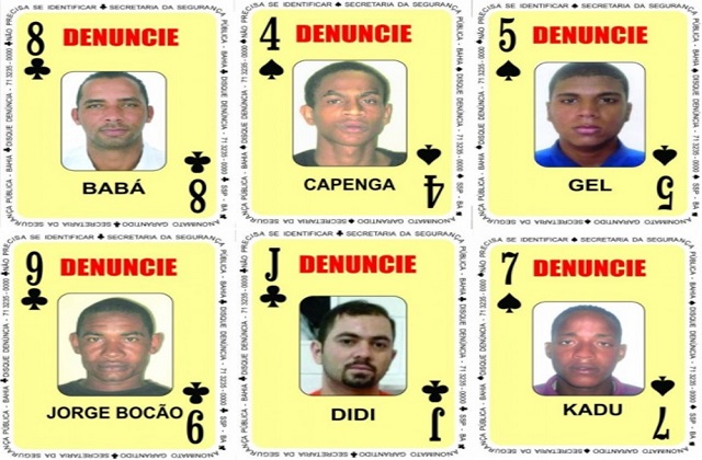 Bandidos mais procurados do Estado estão na primeira atualização da ferramenta de 2018 (Foto: Divulgação)