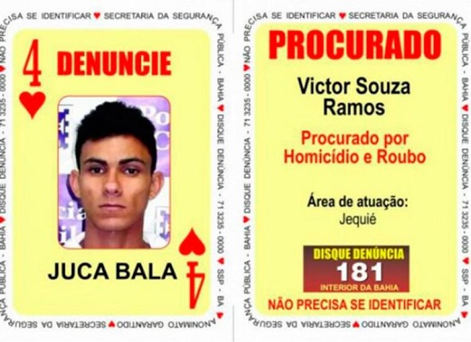 Suspeito era procurado por homicídios, roubos e tráfico de drogas (Foto: Divulgação)