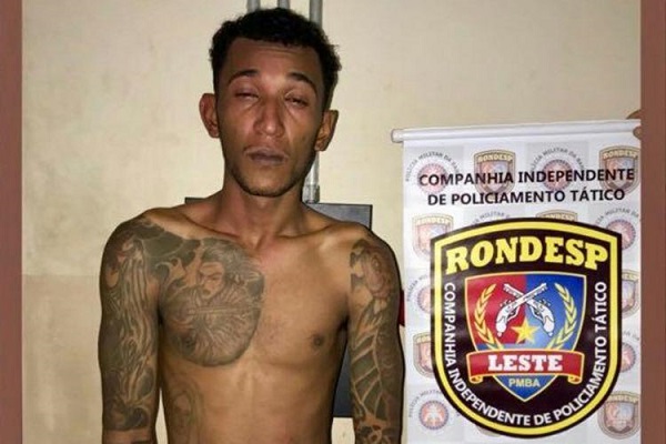 Luís Fernando dos Santos Azevedo, mais conhecido como 'Zoi', também era procurado por diversos homicídios na cidade (Foto: Divulgação)