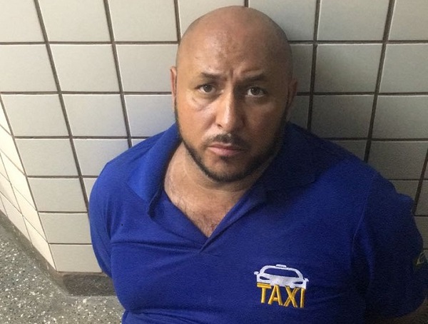 Taxista foi preso durante confronto com a polícia (Foto: Divulgação | SSP)