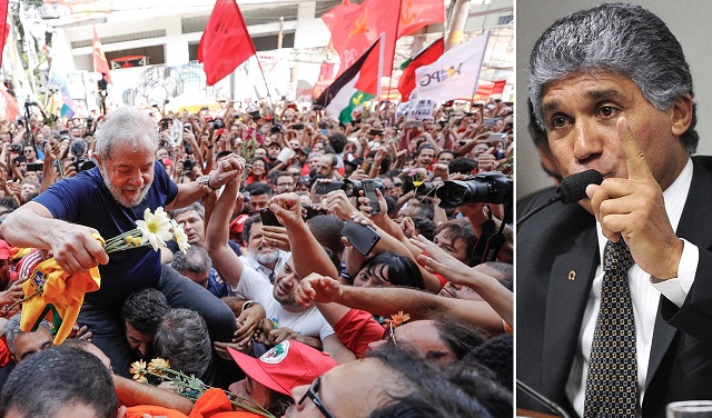 Enquanto o ex-presidente Luiz Inácio Lula da Silva é mantido como preso político para não disputar as eleições, Paulo Preto, que chegou a movimentar mais de R$ 100 milhões na Suíça, foi solto por ordem do ministro Gilmar Mendes (Foto: Reprodução | Brasil 247)