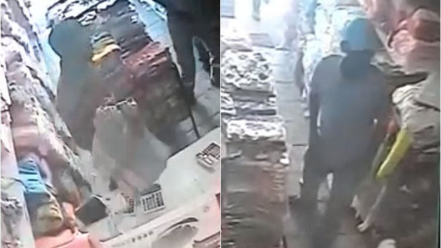 Imagens capturadas do vídeo