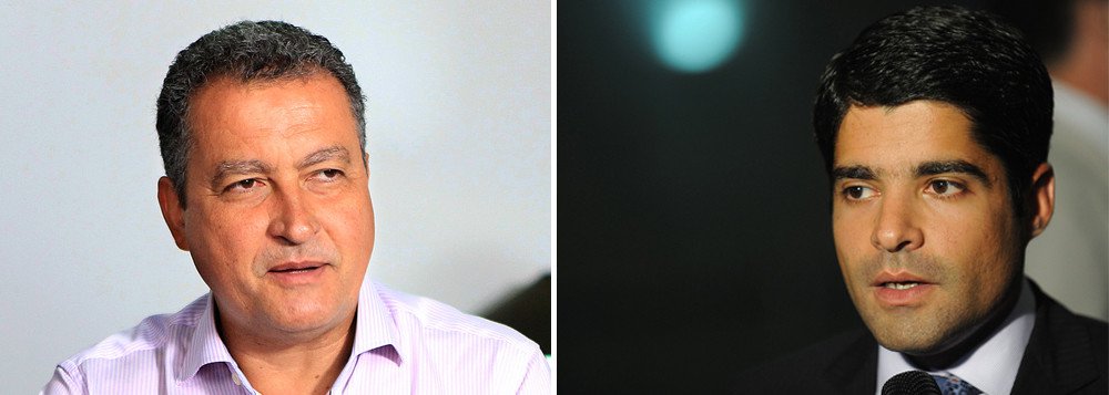 Rui Costa e ACM Neto. Governador deu um exêmplo de civilidade política