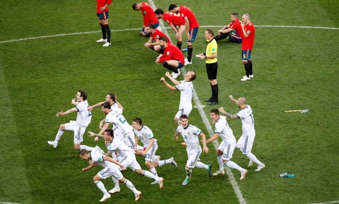 Seleção espanhola se despede da Copa após derrota nos pênaltis