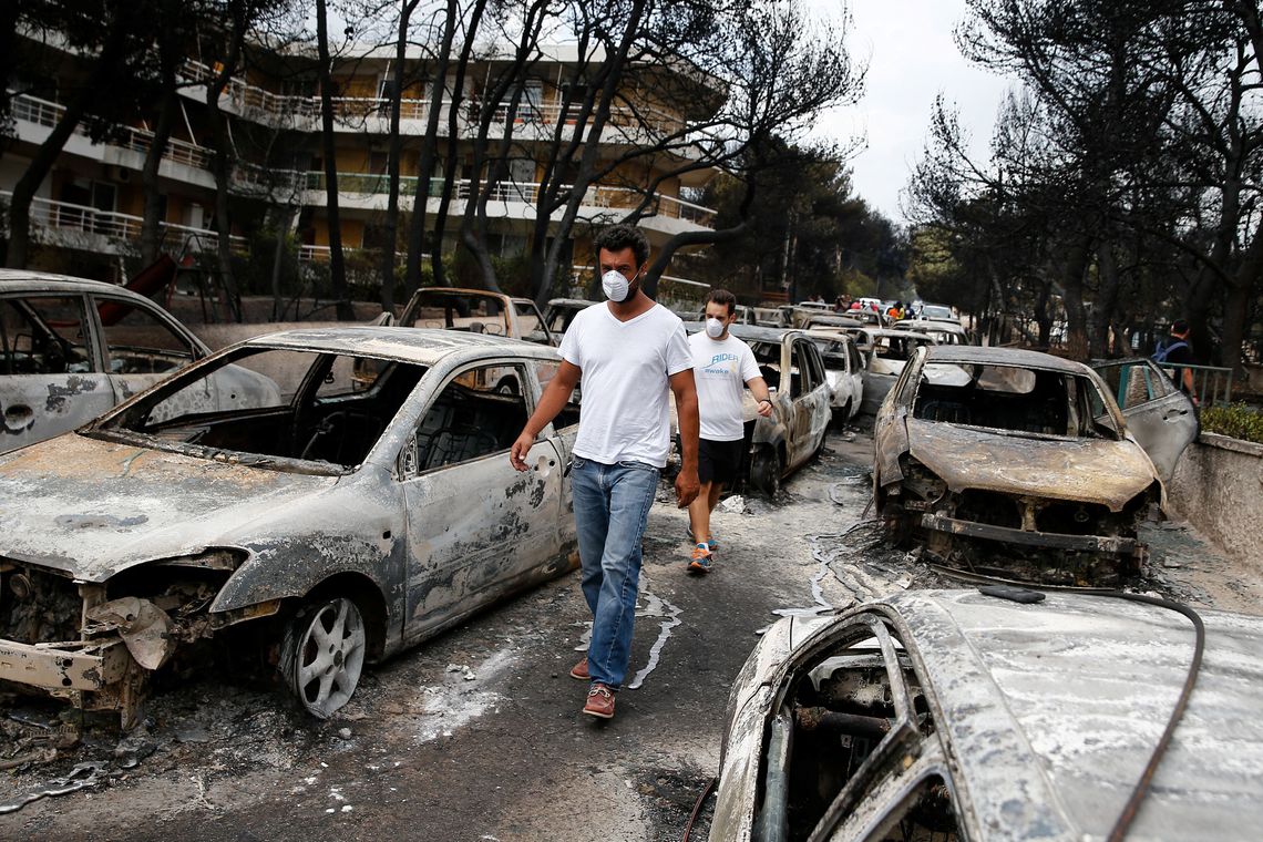 A destruição foi sem precedentes