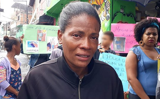 Mãe de adolescente morto pede punição (Foto: Mauro Akin Nassor | CORREIO)