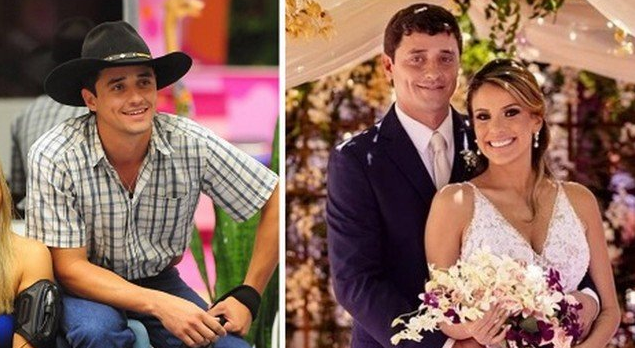Ex-BBB Fael e Anna Flavia se casaram em janeiro deste ano (Foto: Reprodução)