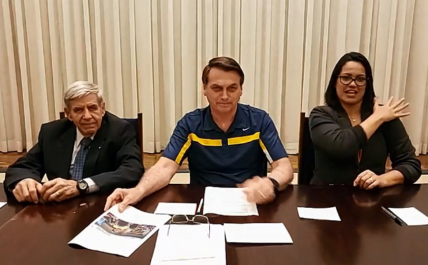 Presidente Jair Bolsonaro (Foto: Reprodução)