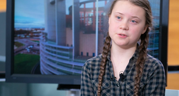 Ativista sueca Greta Thunberg (Foto: European Parliament)