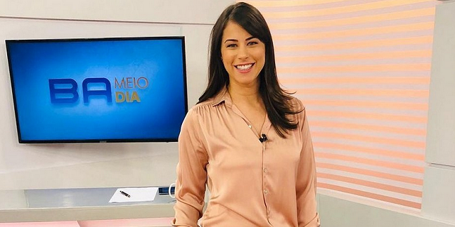 Jornalista e apresentadora da TV Bahia Jéssica Senra, 36 anos (Foto: Reprodução)