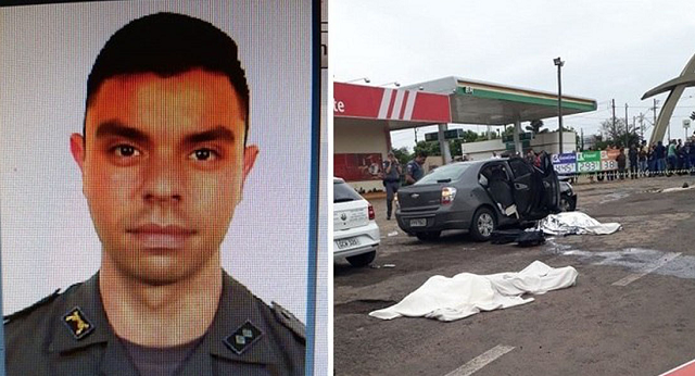 PM tenente Atanazio, 24 anos (Foto: Reprodução)