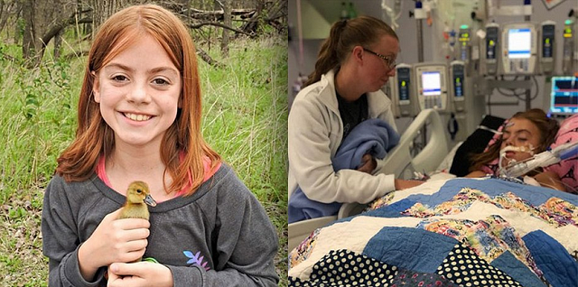 Pequena Lily Mae Avant morreu aos 10 anos de idade (Foto: Reprodução)