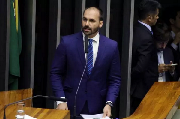 Líder do PSL na Casa, Eduardo Bolsonaro (Foto: Luis Macedo | Câmara dos Deputados)