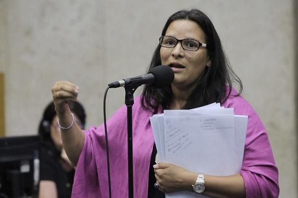 Vereadora por São Paulo (SP) Juliana Cardoso (PT) (Foto: Reprodução)