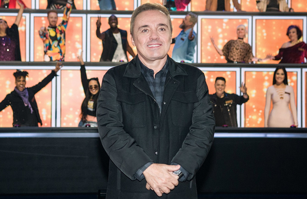 Gugu Liberato durante coletiva de imprensa do reality show 'Canta Comigo' em 23 de setembro, no Pavilhão Vera Cruz, em São Bernardo do Campo, na Grande São Paulo (Foto: Fábio Guinalz | Fotoarena | Estadão Conteúdo)