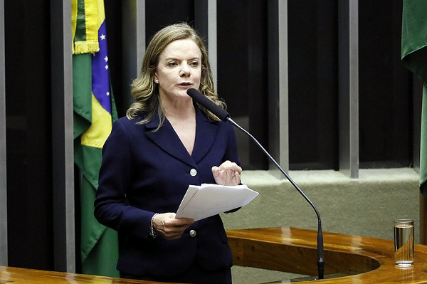 Deputada federal Gleisi Hoffmann (PR) (Foto: Luis Macedo | Câmara dos Deputados)