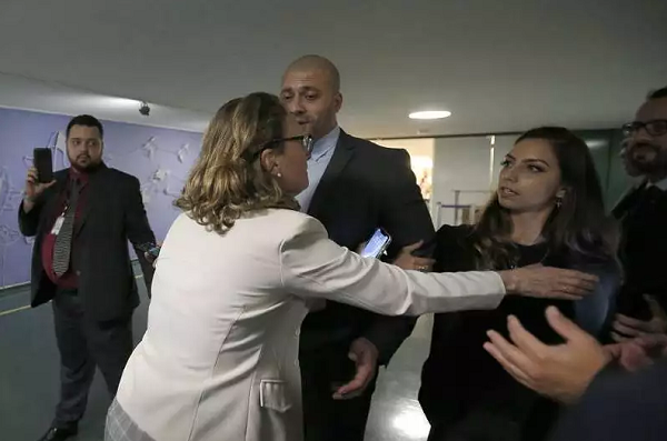 Maria do Rosário se sentiu ofendida por blogueira ligada ao PSL (Foto: Reprodução)