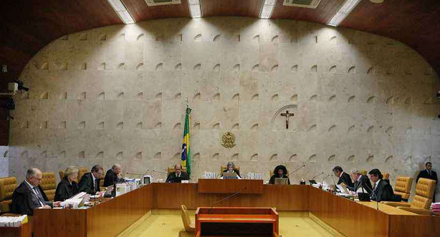 Sessão plenária (Foto: Nelson Jr. | SCO | STF)