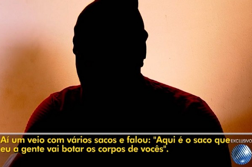 Em entrevista à TV Bahia, ele relatou que, quando percebeu que iria ser morto, pediu aos assassinos para falar com Deus (Foto: Reprodução)