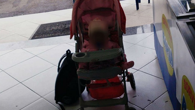 A menina foi levada para o Conselho Tutelar e está em uma casa de apoio (Foto: Rafael Camargo | arquivo pessoal)