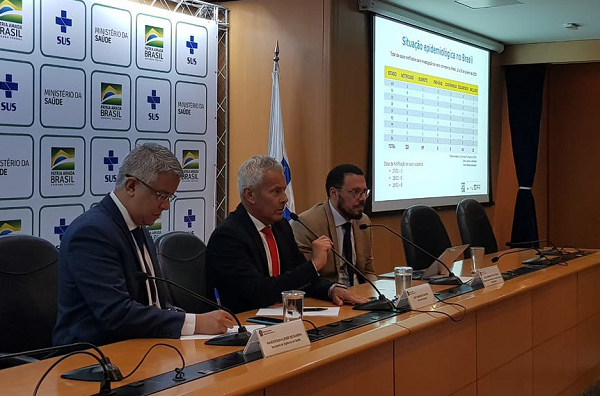 Ministério da Saúde anunciou que há 9 casos de pacientes que estão sob suspeita de infecção pelo novo coronavírus (2019-nCoV) no Brasil (Foto: Reprodução) Ministério da Saúde anunciou que há 9 casos de pacientes que estão sob suspeita de infecção pelo novo coronavírus (2019-nCoV) no Brasil (Foto: Reprodução)