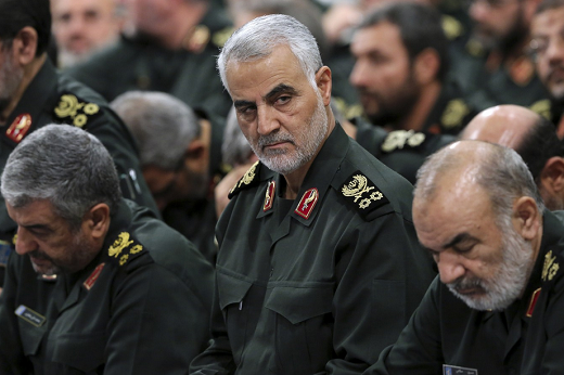 Qassem Soleimani, chefe da Guarda Revolucionária Iraniana, em foto de 2016 (Foto: Office of the Iranian Supreme Leader via AP | Arquivo)