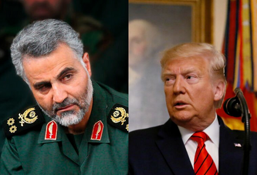 Estados Unidos assumiram ataque aéreo que matou o general da Guarda Revolucionária do Irã, Qasem Soleimani (Foto: Reprodução)