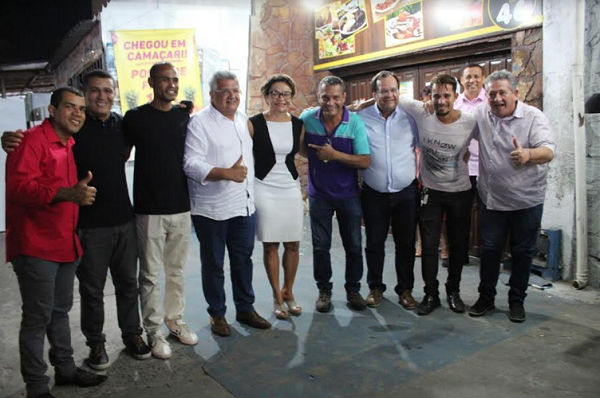 A campanha da esposa do ex-prefeito deve contar com fortes aliados masculinos a se somarem com o exército de mulheres que deve se formar a medida que os dias avançam (Foto: Reprodução)