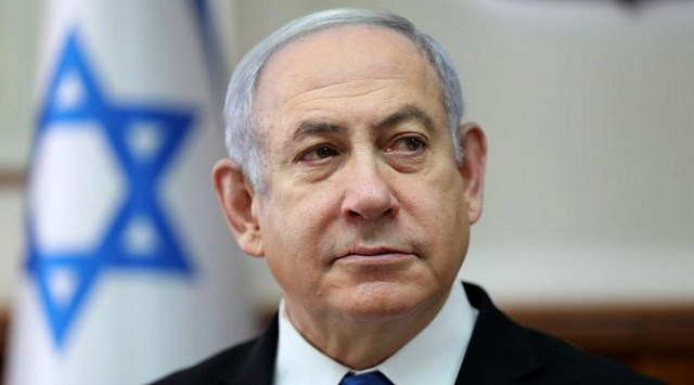 O primeiro-ministro de Israel, Benjamin Netanyahu parabenizou os Estados Unidos pelo ataque (Foto: Abir Sultan | Pool via REUTERS)
