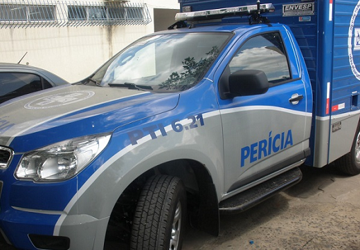 Guarnição da PM, após confirmar o fato, isolou a área e solicitou aos agentes do Departamento de Polícia Técnica (DPT) perícia e remoção (Foto: Reprodução)