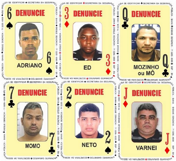 Os seis novos suspeitos costumam atuar em sete município do estado (Foto: Divulgação | SSP)