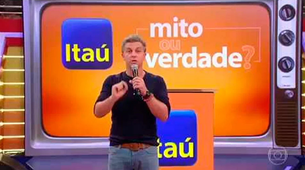 Luciano Huck em propaganda do Itaú (Foto: Reprodução | TV Globo)
