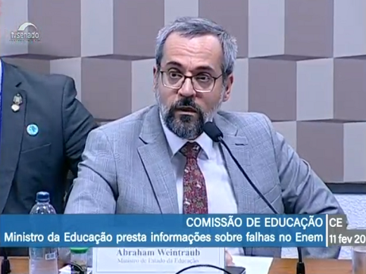 Abraham Weintraub (Foto: Reprodução | TV Senado)