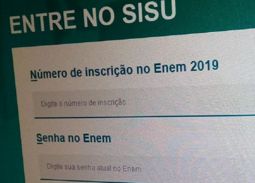 Sistema de Seleção Unificada (Sisu) (Foto: Reprodução)