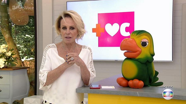 Globo vai suspender o Mais Você, programa comamdado pela apresentadora Ana Maria Braga (Foto: Reprodução)