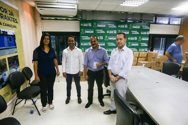 Donativo suprirá uma importante demanda pelo produto no município, sendo direcionado 70% para a Secretaria da Saúde (Sesau), para reforçar o estoque nas unidades de saúde (Foto: Vinicius Angelim)