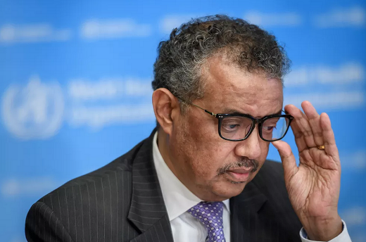 Diretor-geral da OMS, Tedros Adhanom Ghebreyesus (Foto: Fabrice Coffrini | AFP)