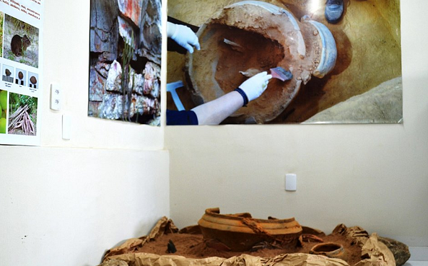 As evidências líticas e cerâmicas foram relacionadas a grupos indígenas que habitaram o local entre 500 e 600 anos (Foto: Divulgação)