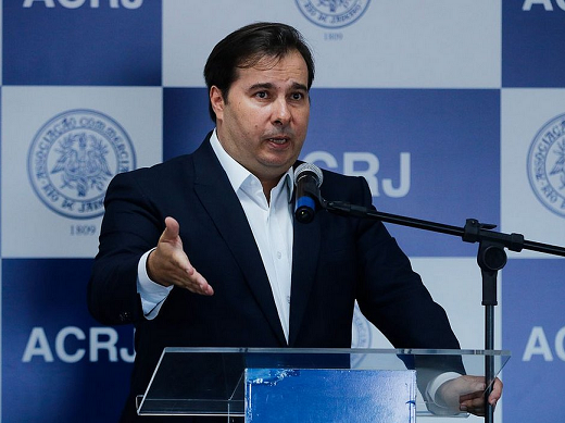Presidente da Câmara, Rodrigo Maia (DEM-RJ) (Foto: Reprodução)