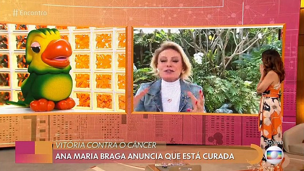 Apresentadora, Ana Maria Braga (Foto: Reprodução)