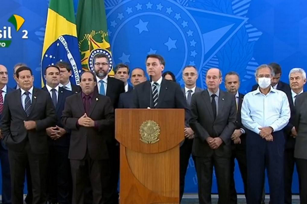 Pronunciamento foi feita na tarde desta sexta-feira (24) (Foto: Reprodução)