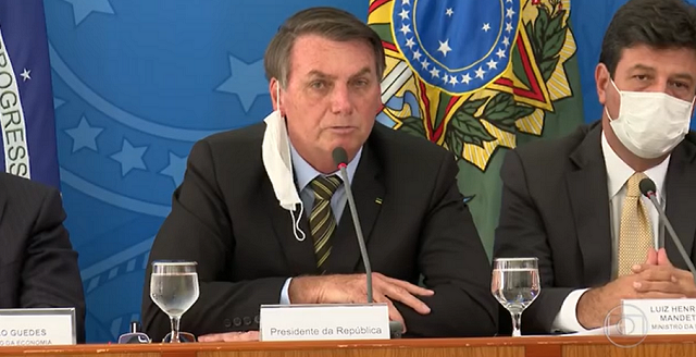 Presidente Jair Bolsonaro (Foto: Reprodução)
