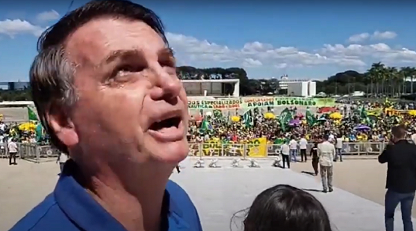 Presidente Jair Bolsonaro (Foto: Reprodução)