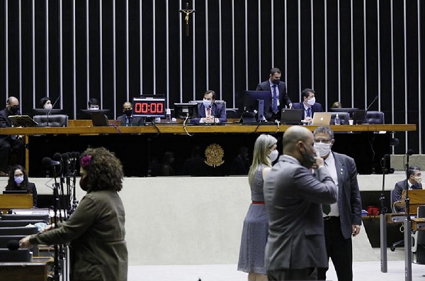 Plenário da Câmara dos Deputados (Foto: Reprodução)