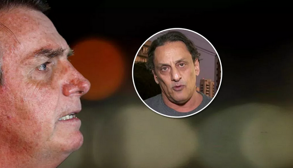 Jair Bolsonaro e Frederick Wassef (Foto: Reprodução | Montagem | Brasil 247)