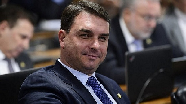 Senador Flávio Bolsonaro (Republicanos-RJ) filho do presidente Jair Bolsonaro (Foto: Roque de Sá | Agência Senado)