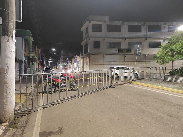 Lockdown entrou em vigor na cidade de Santo Amaro, no Recôncavo baiano (Foto: Divulgação | Santo Amaro)