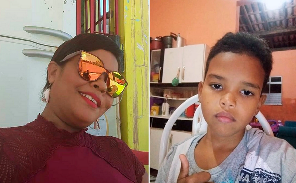 Lucilene tinha deixado Santo Amaro para fugir de relacionamento abusivo; novo companheiro matou ela e o sobrinho (Foto: Reprodução)